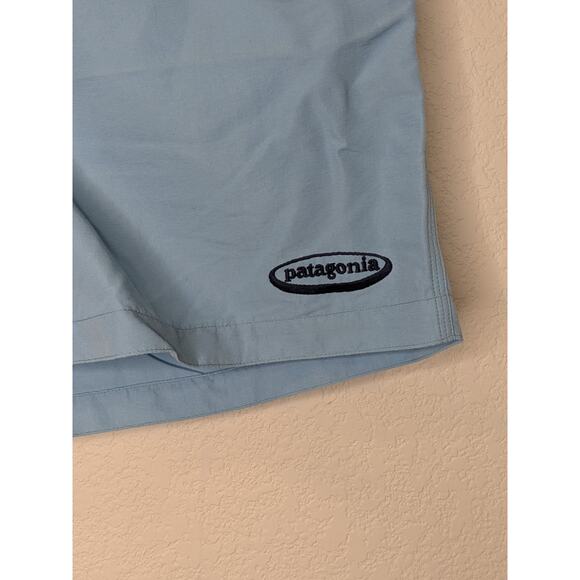 Vintage Patagonia Wavefarer Board Shorts in Light Blue Womens Size 9 - Picture 2 of 9